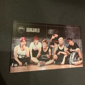 Official BTS Dark & Wild Group Photocard